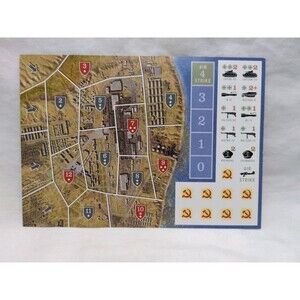 Rattenkrieg Assault On The Tracktor Factory Postcard Solo Game